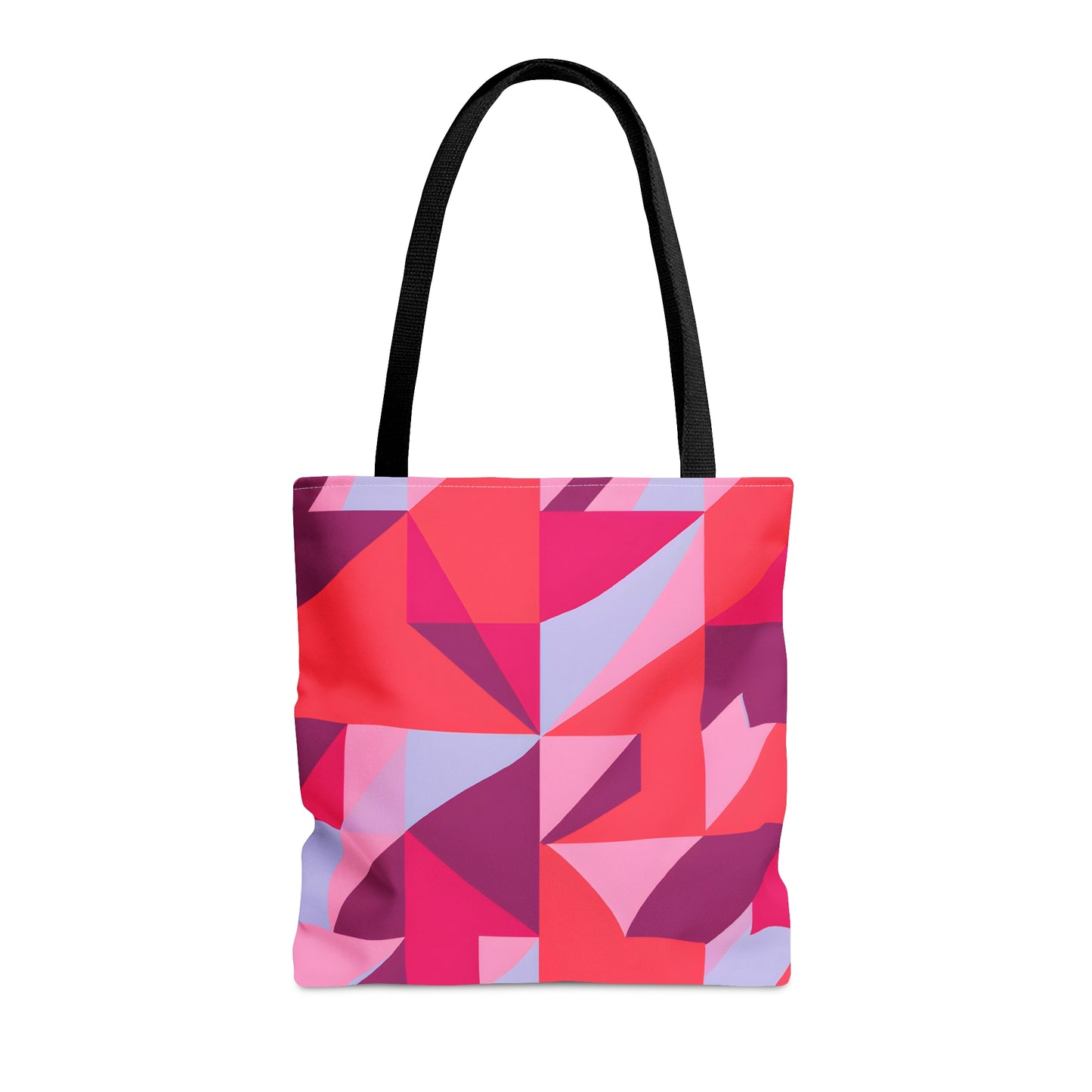 Geometric Pink City -Tote Bag