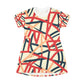 Fun Lines T-Shirt Dress