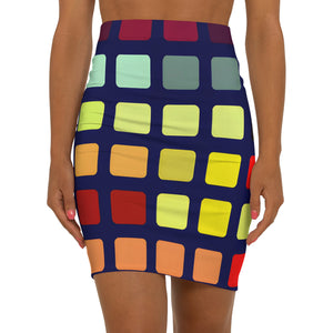 Electric Rainbow Skirt