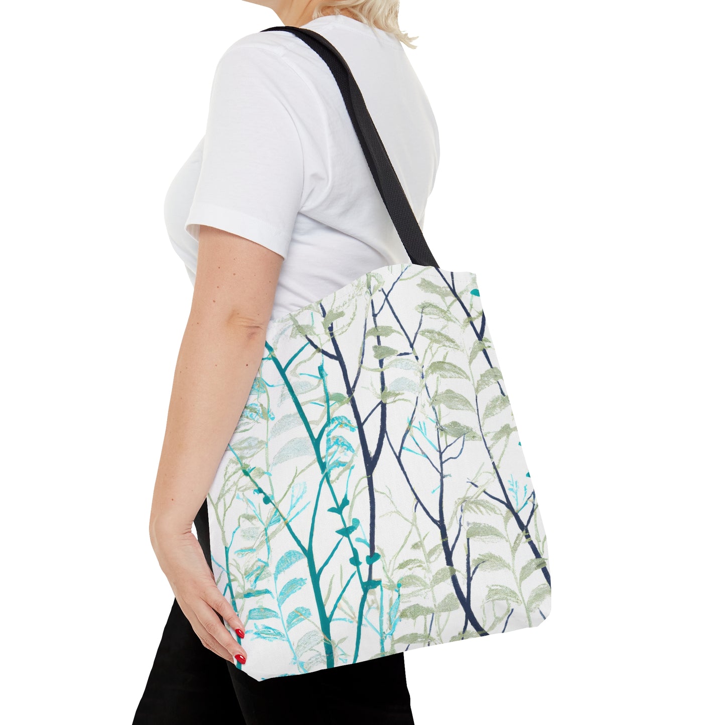 Leaves via Branches -Tote Bag