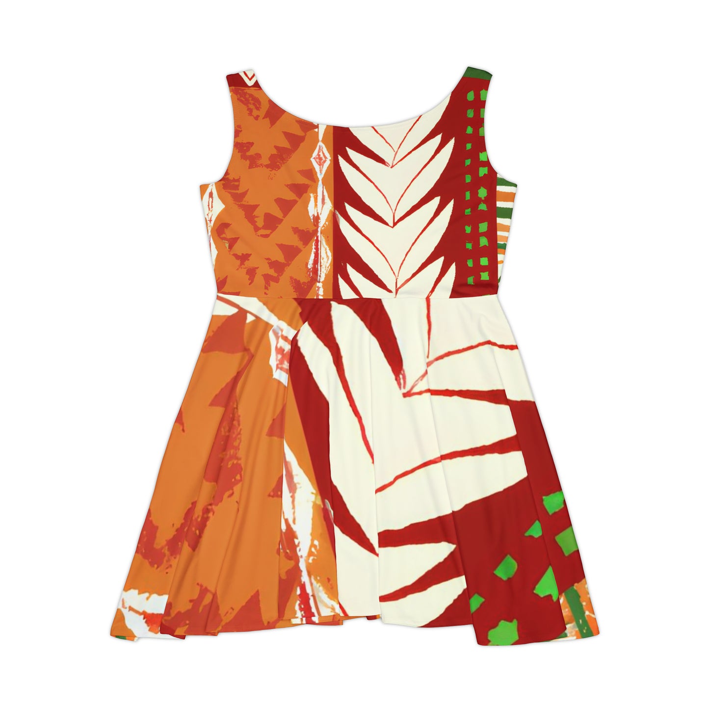 "Vibrant Sunrise Dress"