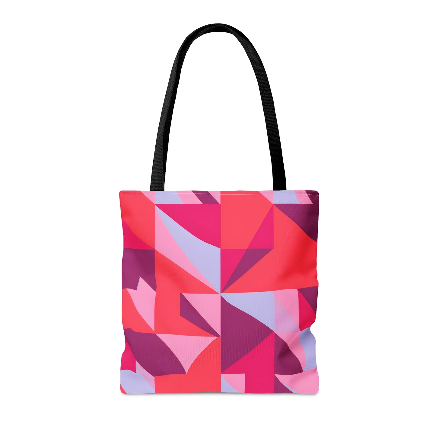 Geometric Pink City -Tote Bag