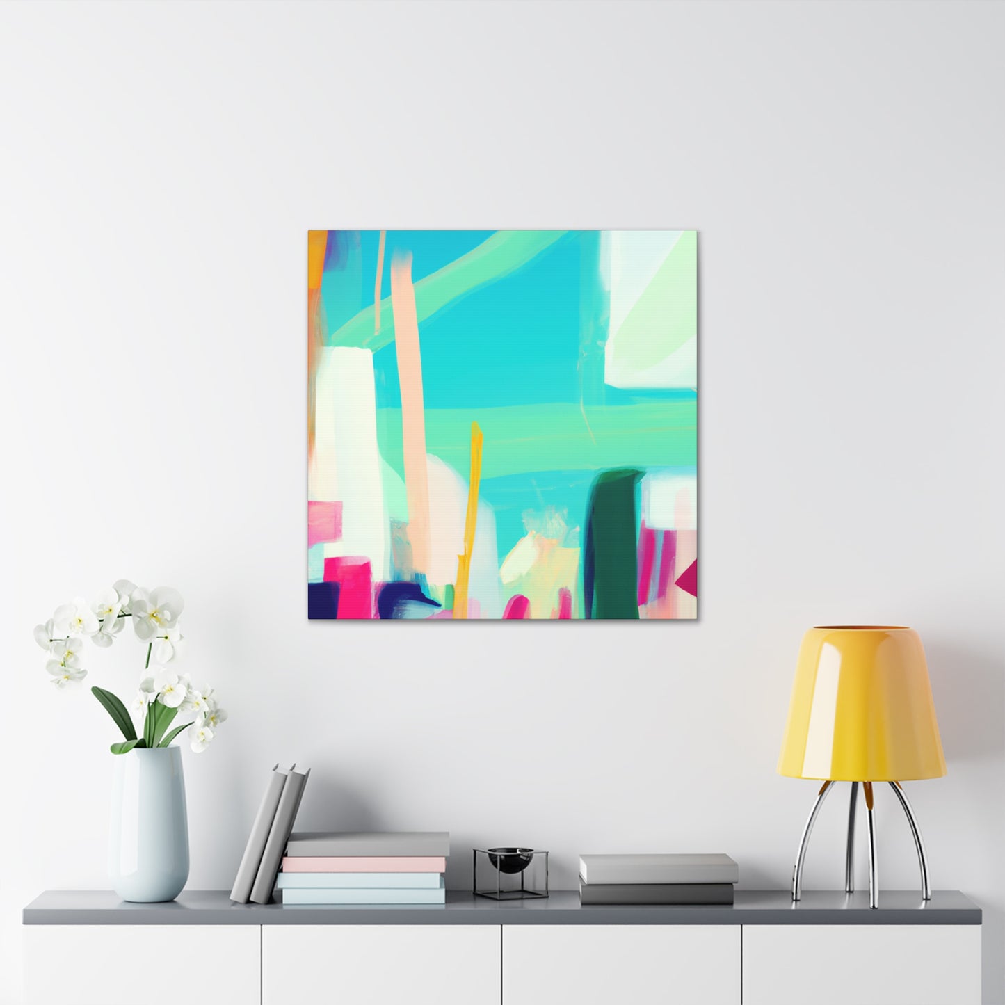 "The Colorful Celebration"-Canvas