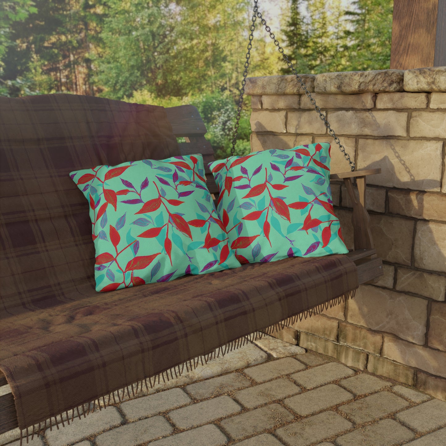 Pine Blossom -Outdoor Pillow