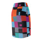 Vibrant Geometry Skirt