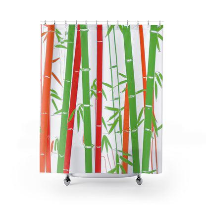 Bamboo Scene -Shower Curtain