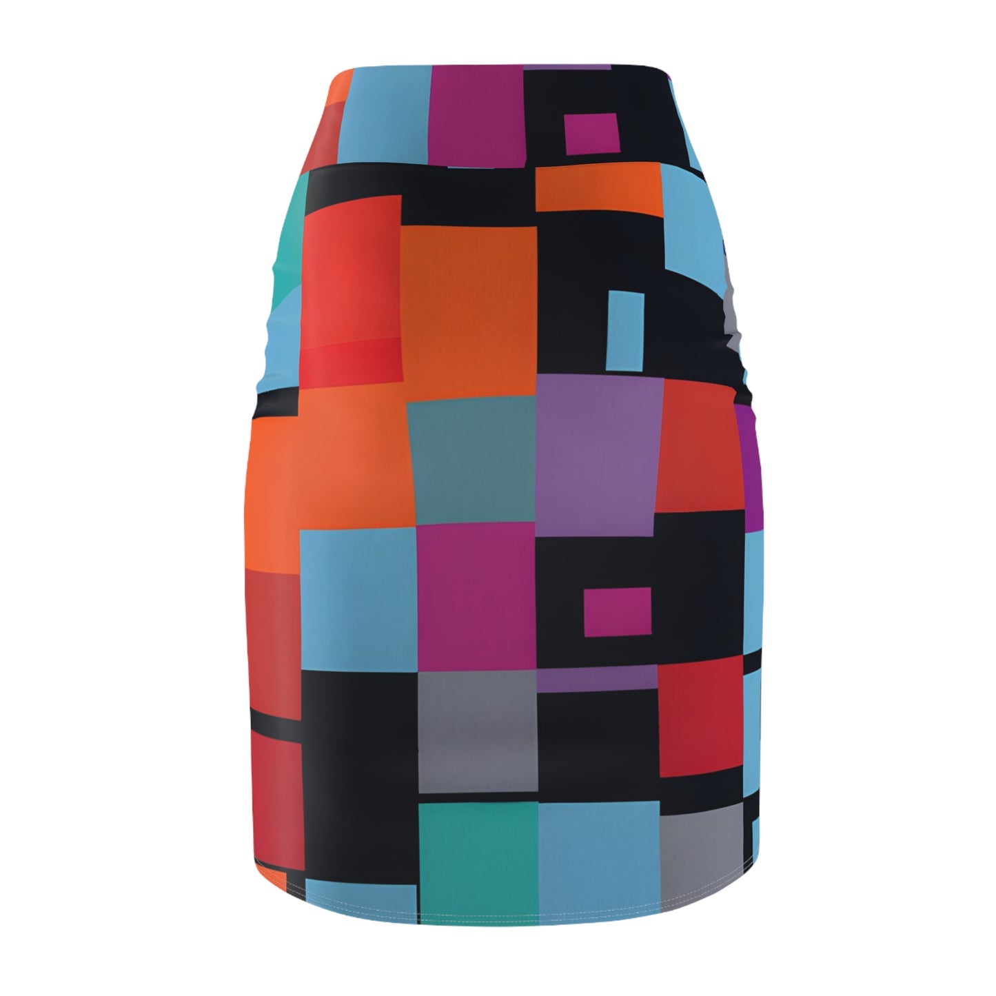 Vibrant Geometry Skirt