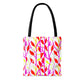 Colorful Branch Pattern -Tote Bag