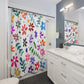 Floral Symphony -Shower Curtain