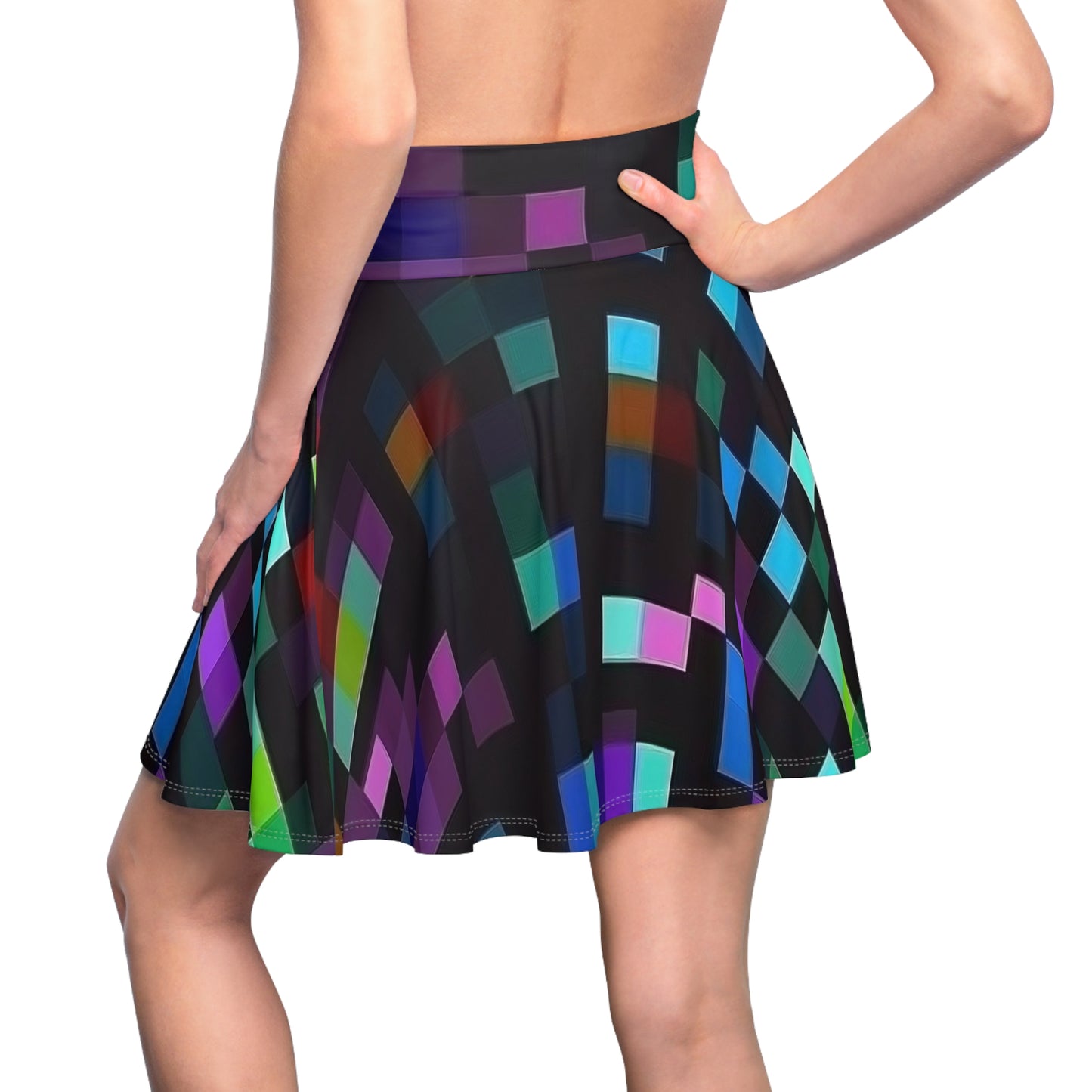 Pixel Perfect - Skater Skirt