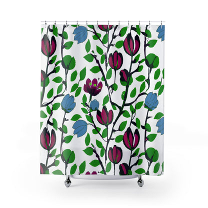 Lily Blossom -Shower Curtain