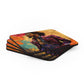 Tariro -Black Nouveau Series Coaster Set