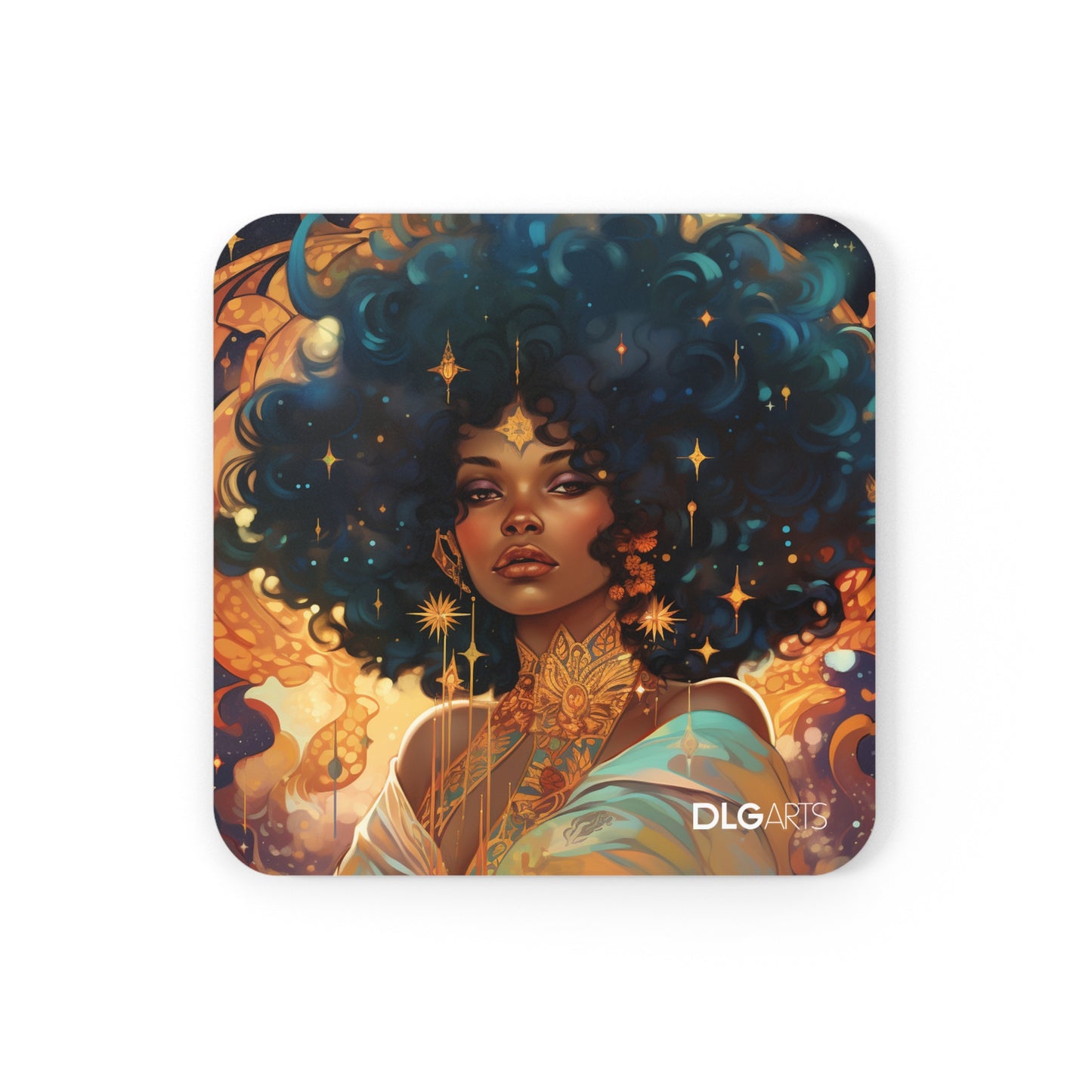 Universal Goddess Series V15 -Designer Coaster Set