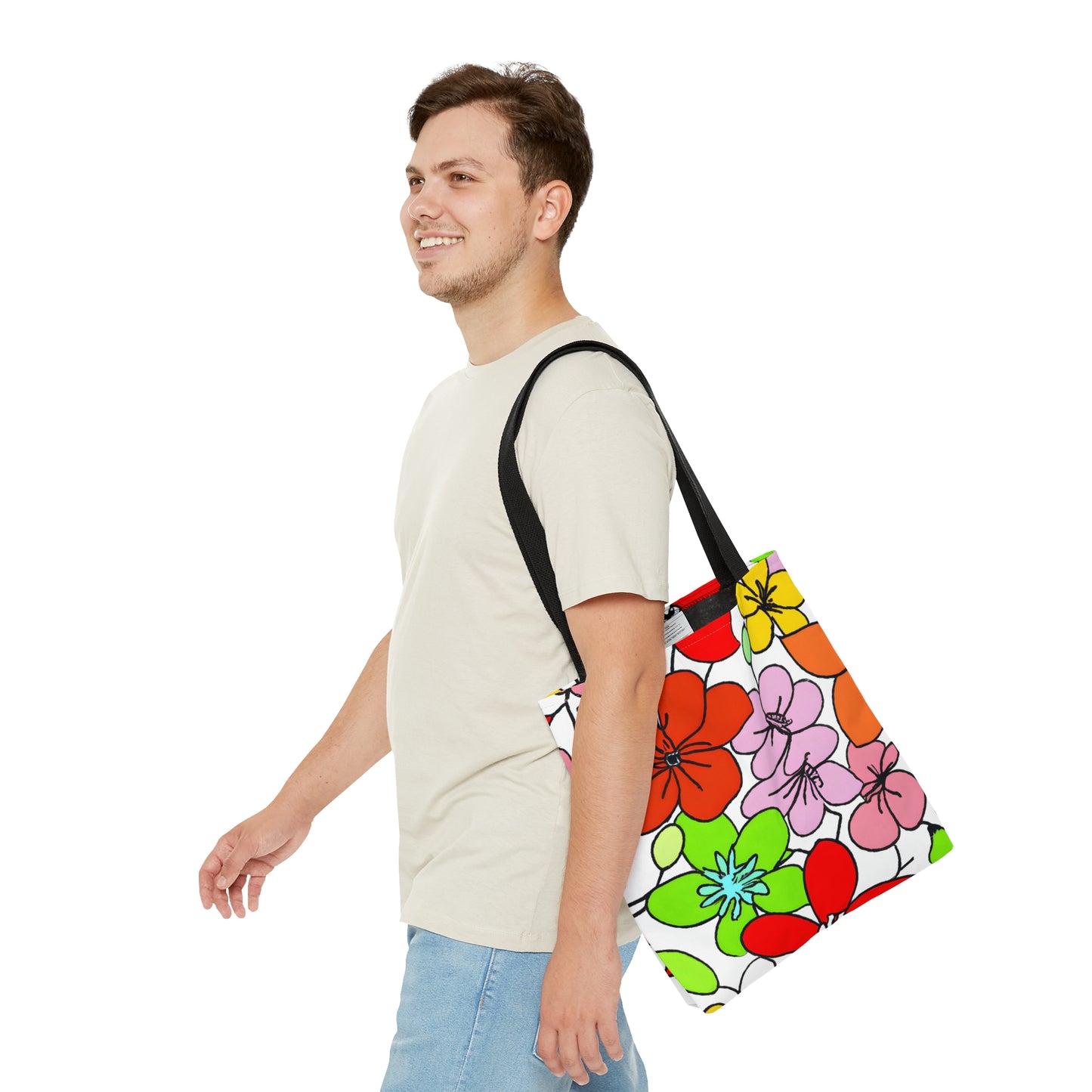 Flowers on Parade -Tote Bag