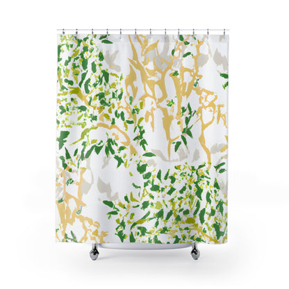 Wildflower Willow -Shower Curtain