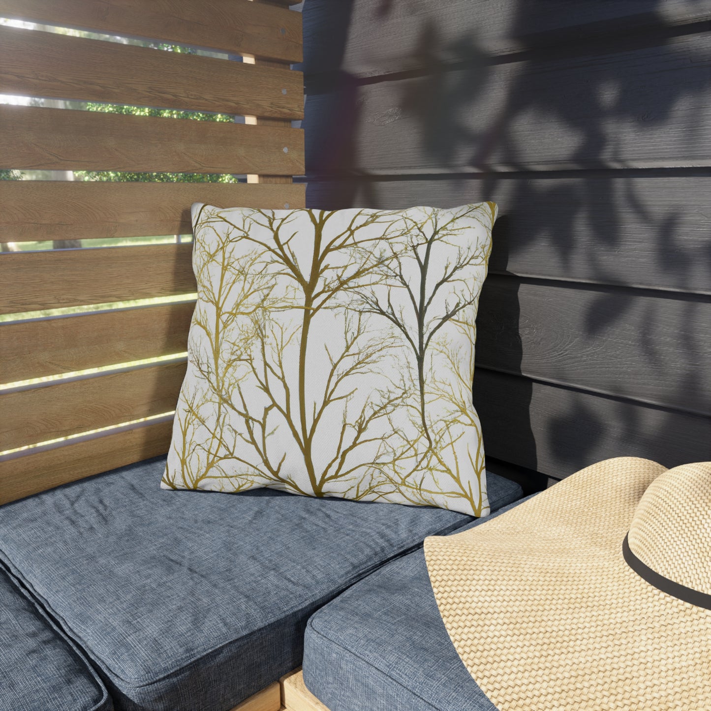 Sky Wood Maple -Outdoor Pillow