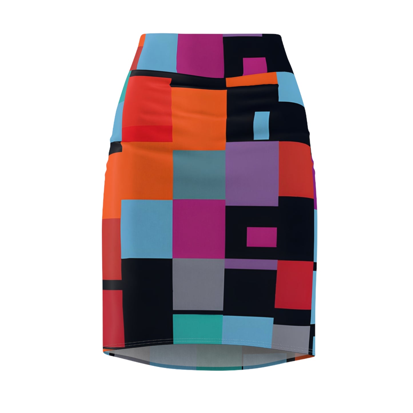 Vibrant Geometry Skirt