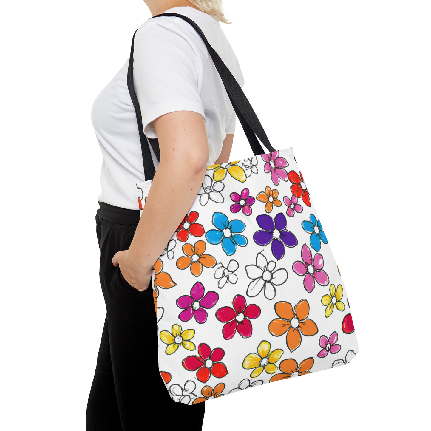 Floral Fun -Tote Bag