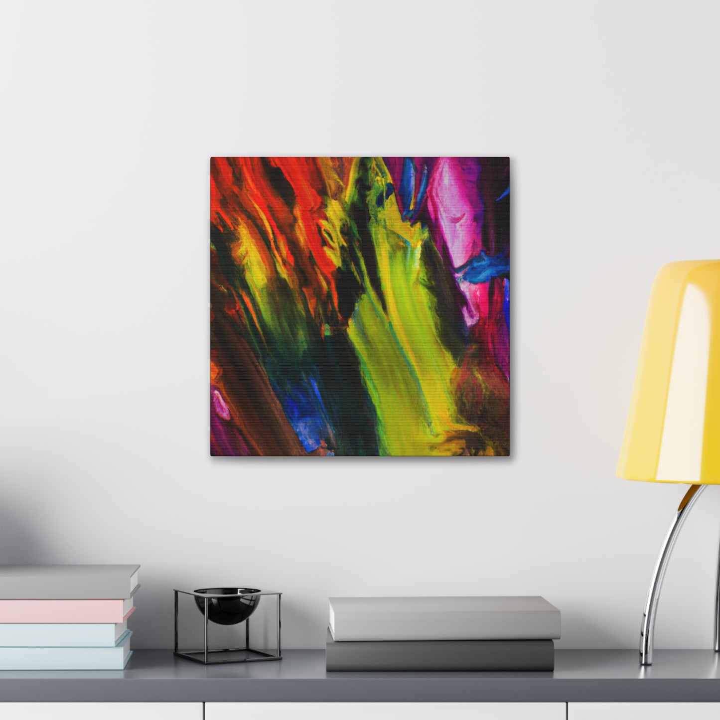 "Vibrant Reflections"-Canvas