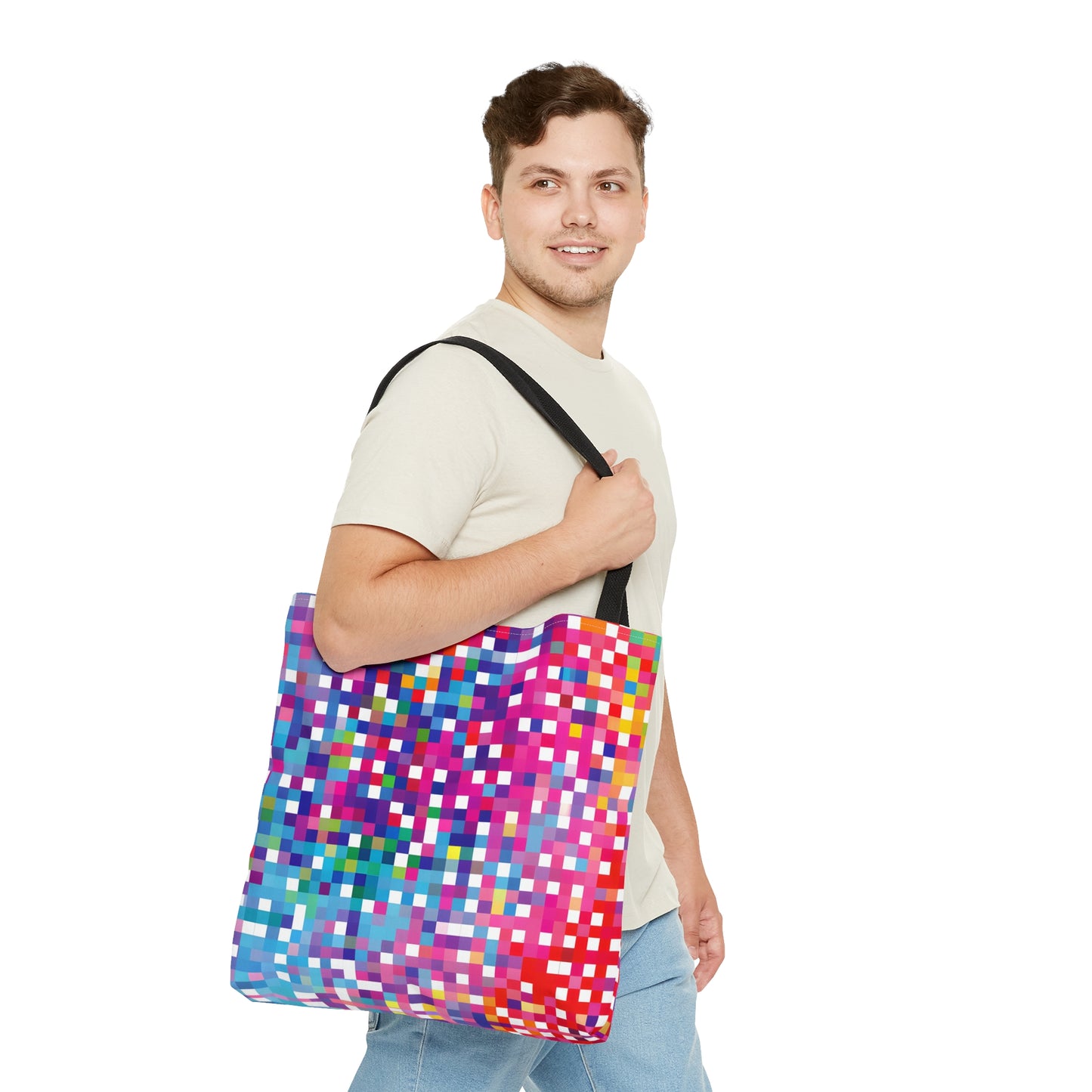 Pixel Play -Tote Bag