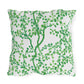 Rainbow Blossom -Outdoor Pillow