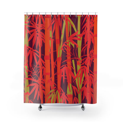 Bamboo Meadow -Shower Curtain