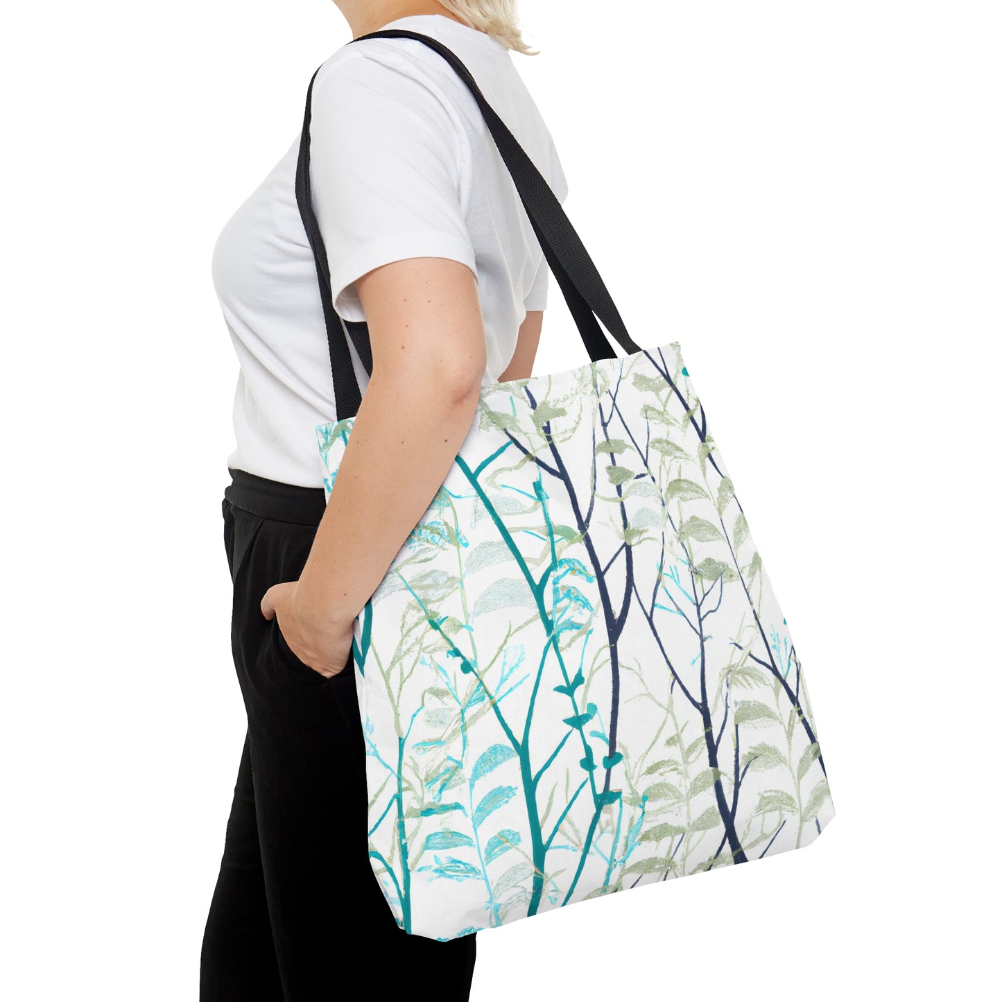 Leaves via Branches -Tote Bag