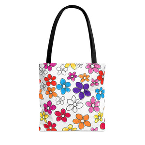 Floral Fun -Tote Bag