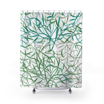 Wildflower Willow -Shower Curtain