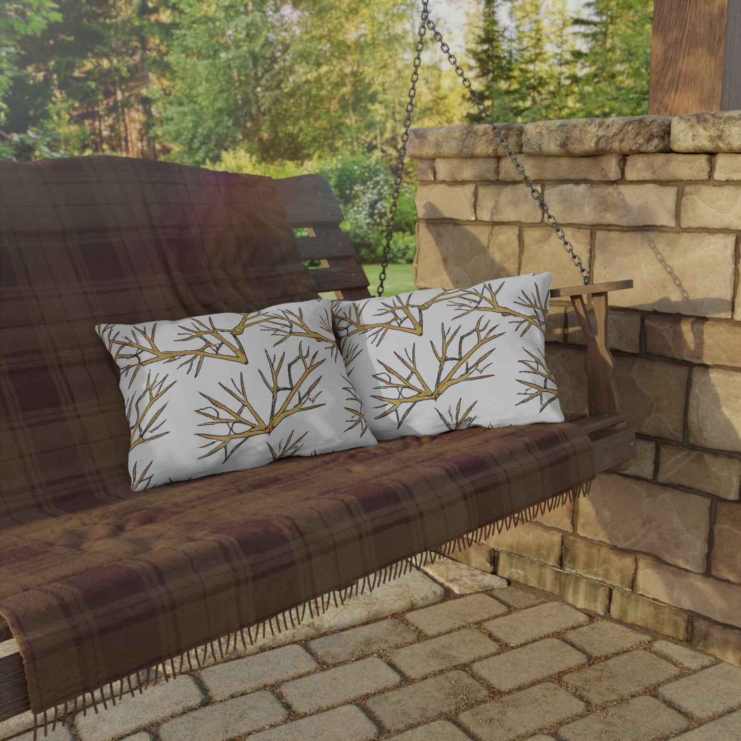 Aurora Valley -Outdoor Pillow