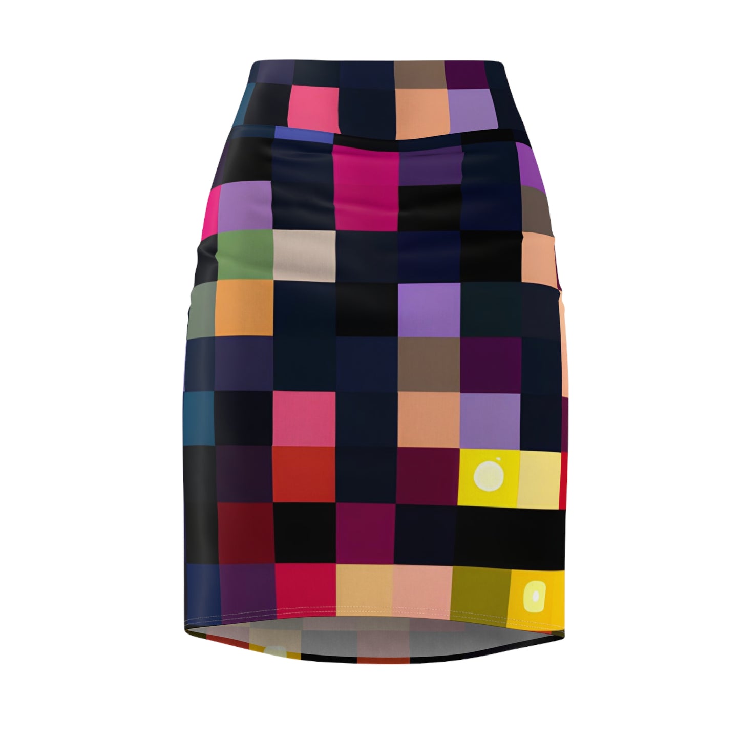 Pixelated Rainbow Skirt