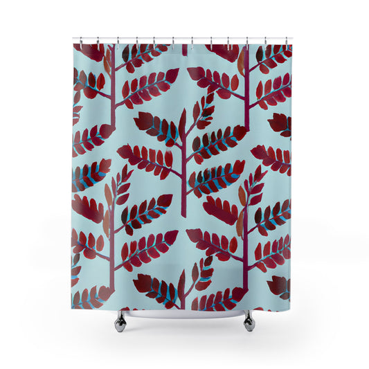 Leafy Love -Shower Curtain