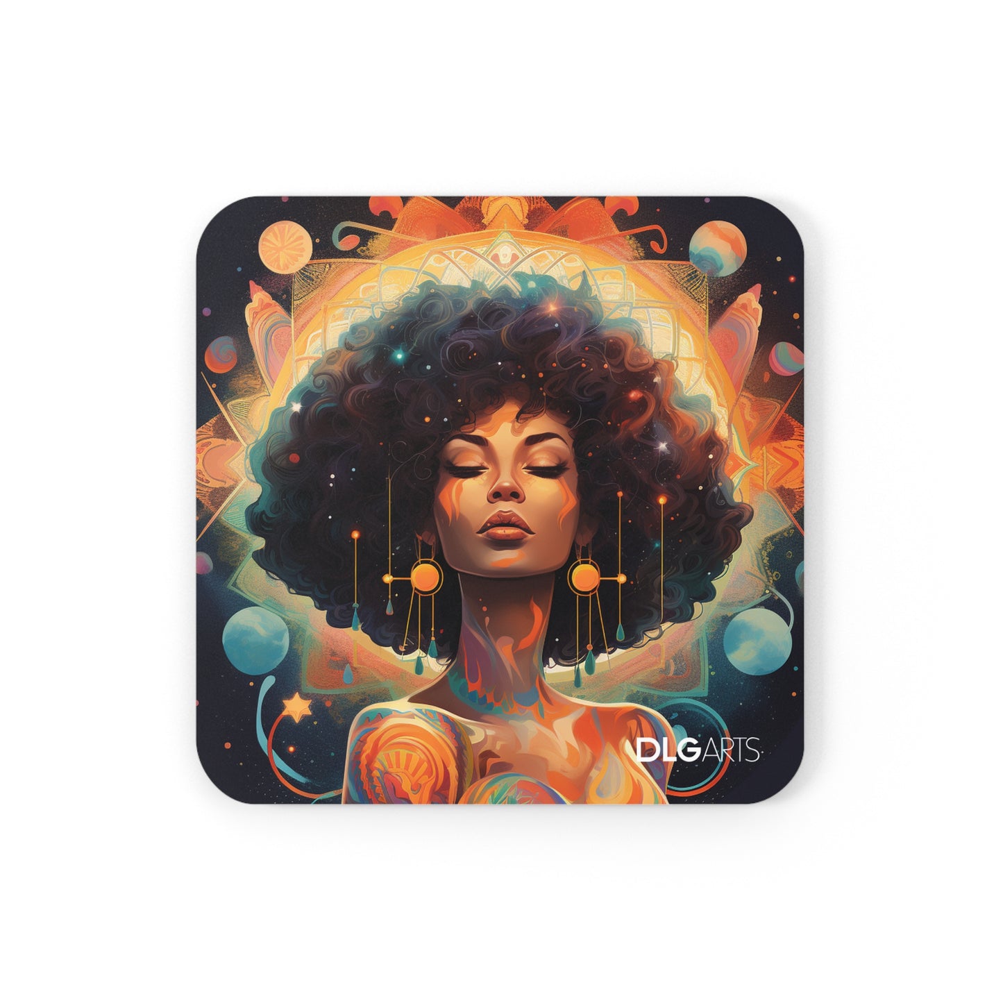 Universal Goddess Series V20 -Designer Coaster Set