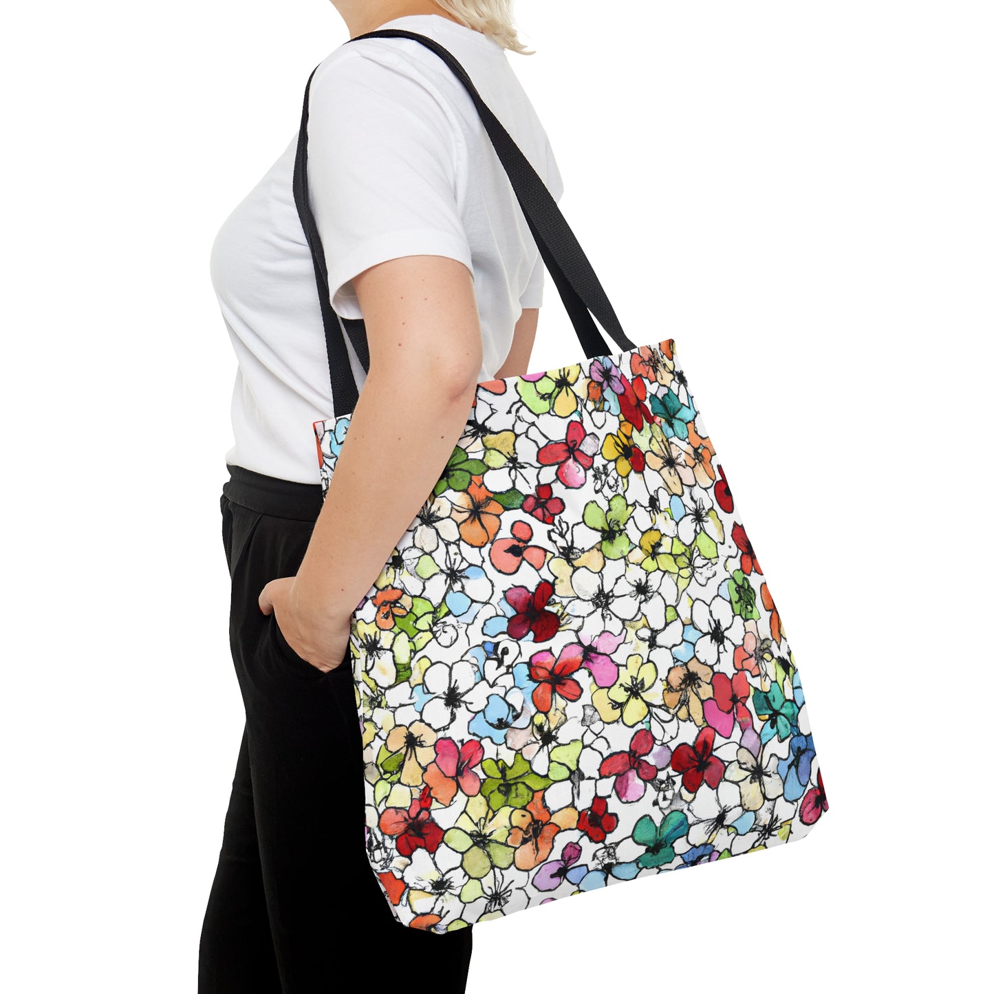 Floral Fiesta  -Tote Bag