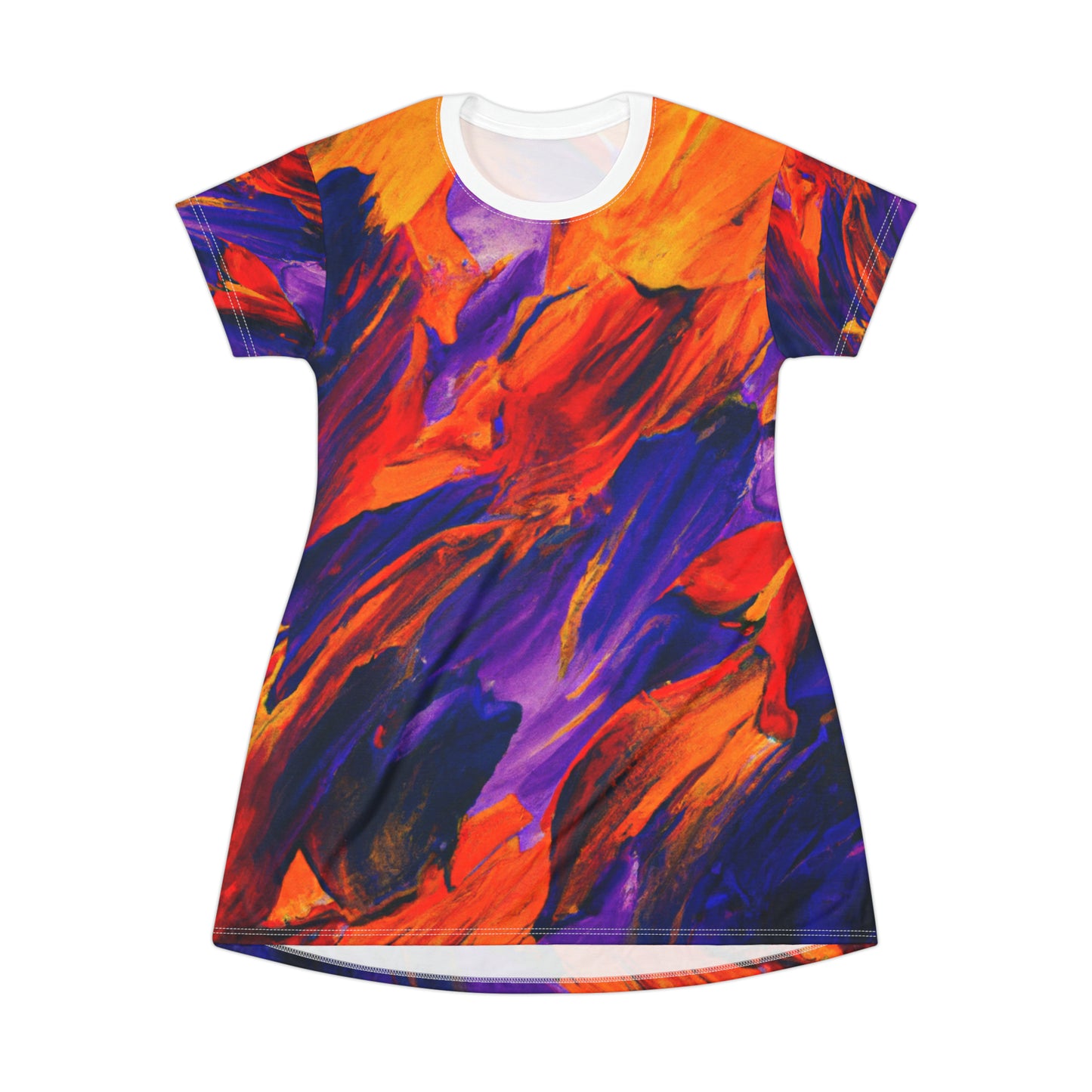 Symphony of Color T-Shirt Dress