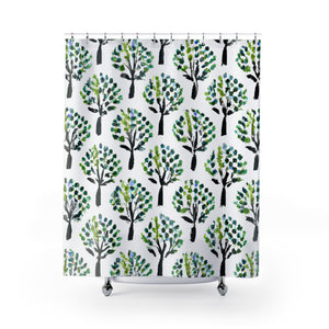 River Sunflower -Shower Curtain