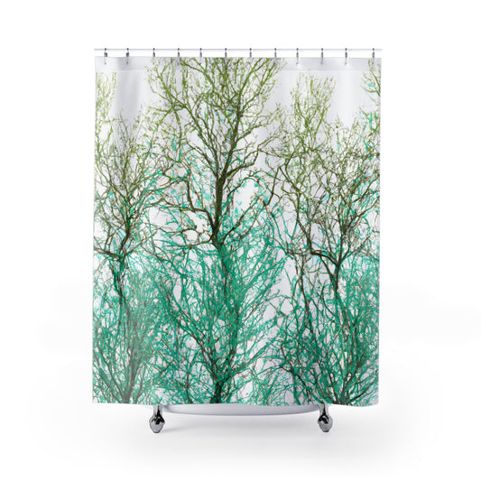 Wildflower Mary -Shower Curtain