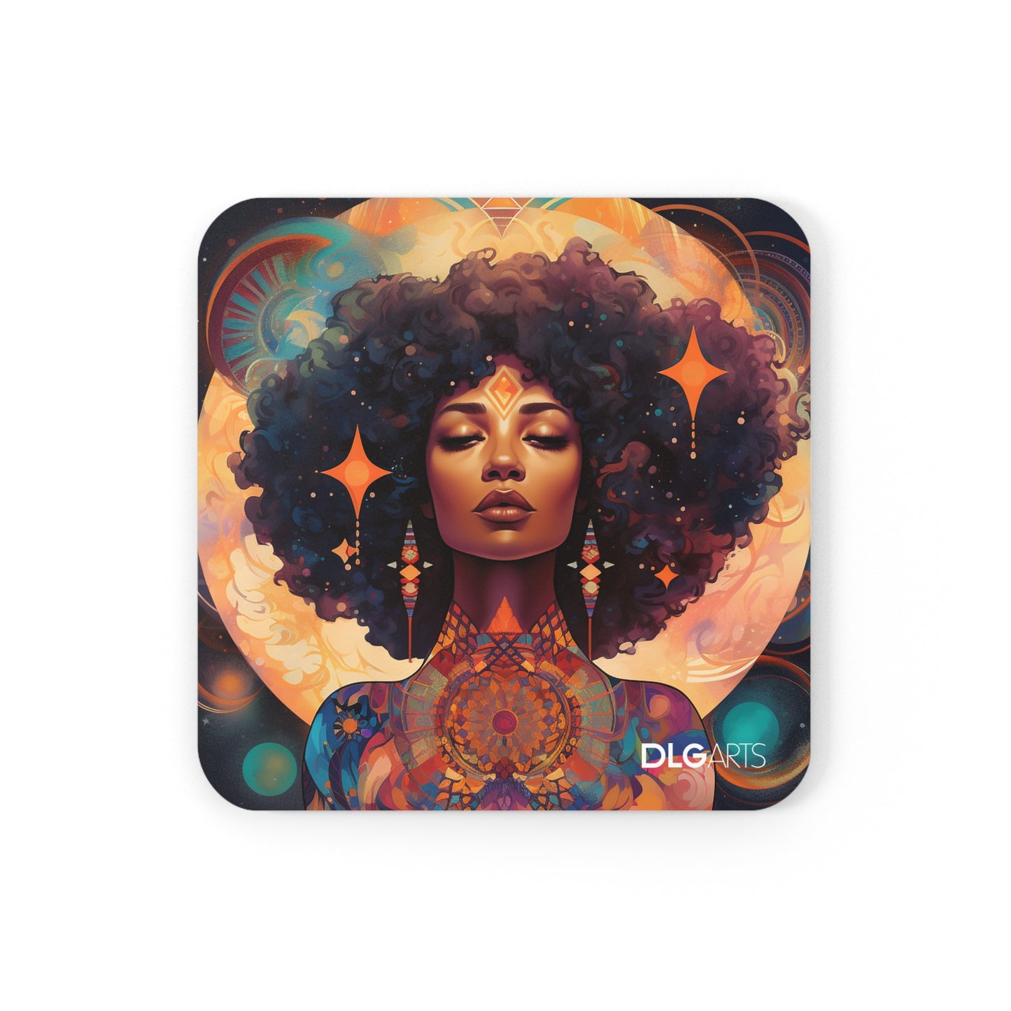 Universal Goddess Series V6 -Designer Coaster Set