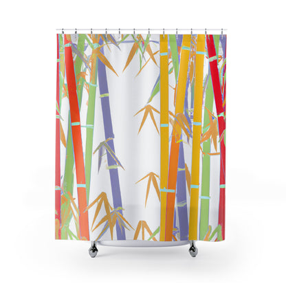 Bamboo Fiesta -Shower Curtain