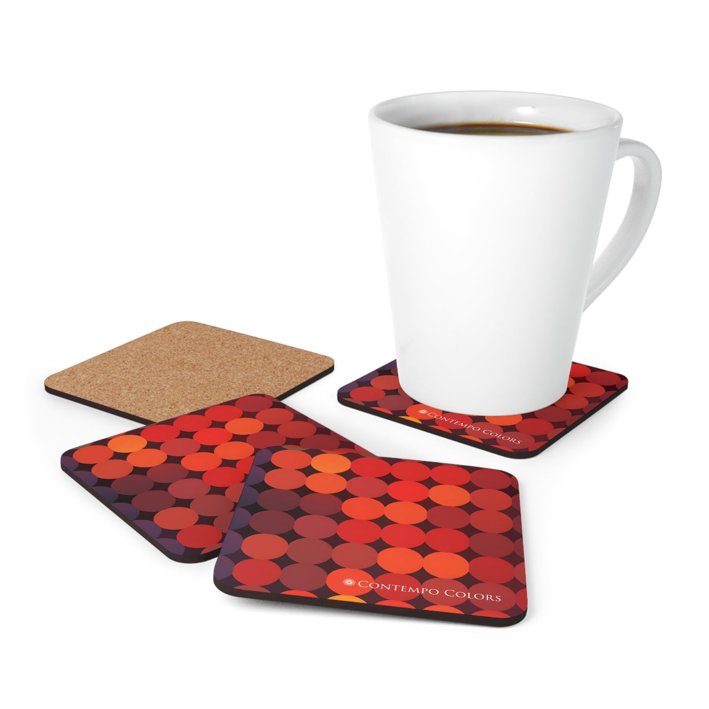 Opulent Orange - Designer Coaster