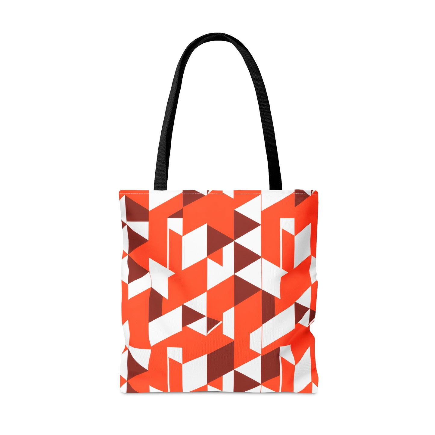 Geometric Orange -Tote Bag