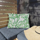 Rainbow Blossom -Outdoor Pillow