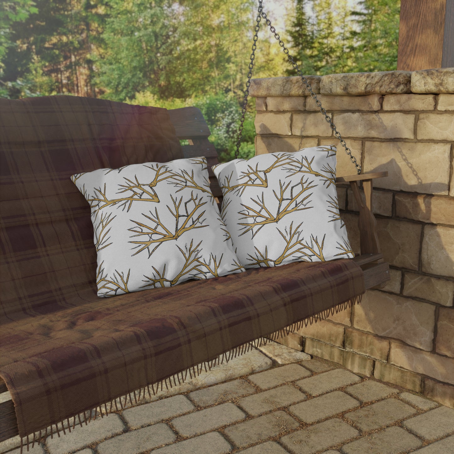 Aurora Valley -Outdoor Pillow