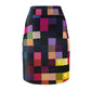 Pixelated Rainbow Skirt