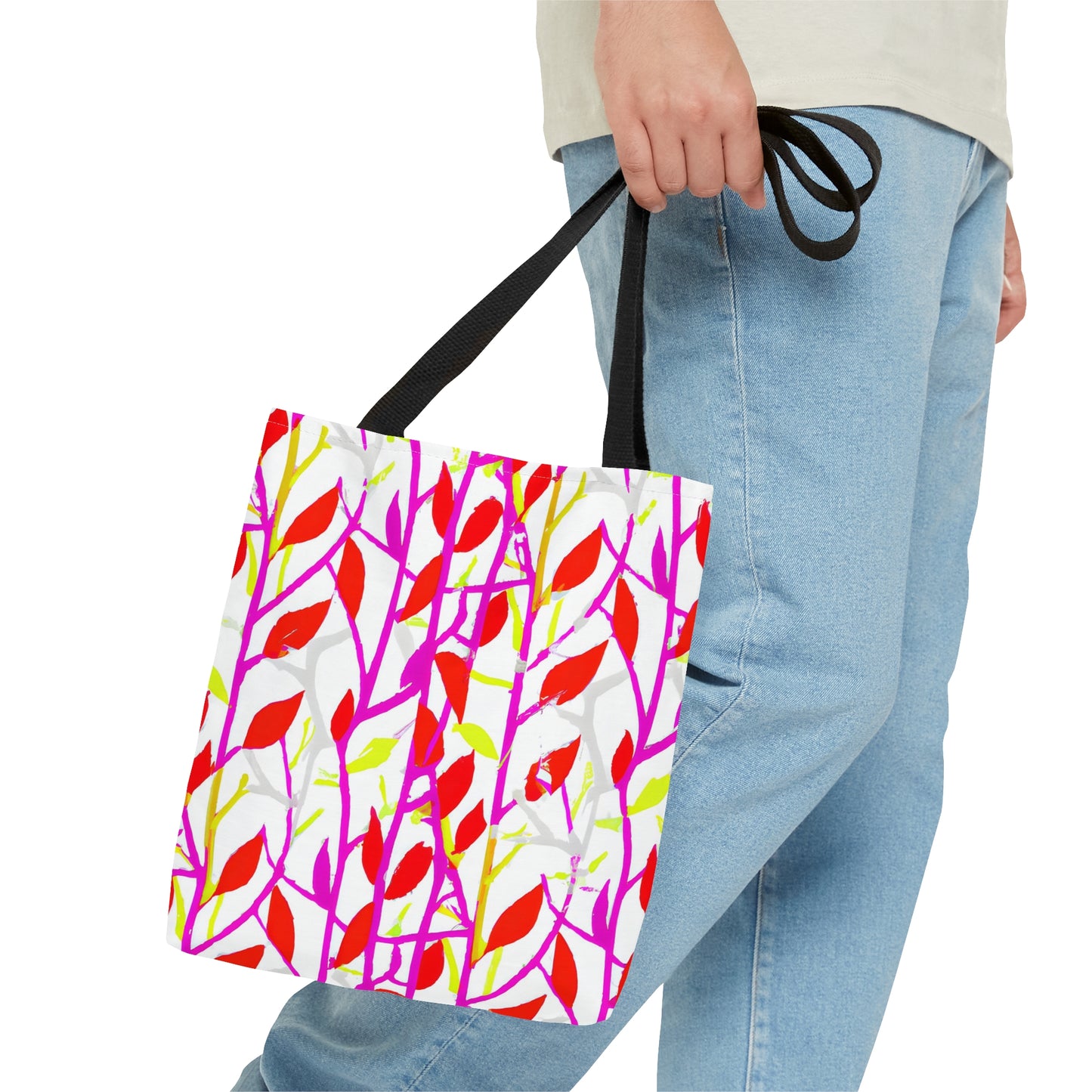 Colorful Branch Pattern -Tote Bag