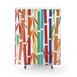 Bamboo City -Shower Curtain