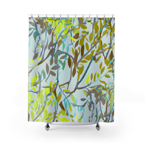 Moss Willow -Shower Curtain