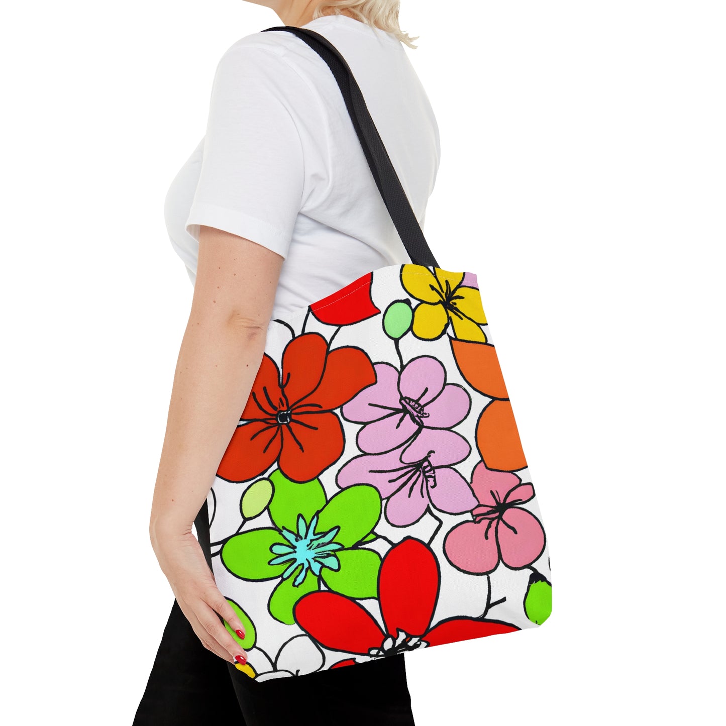 Flowers on Parade -Tote Bag