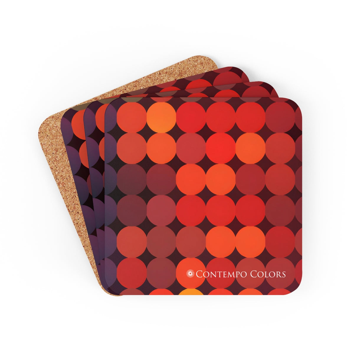 Opulent Orange - Designer Coaster